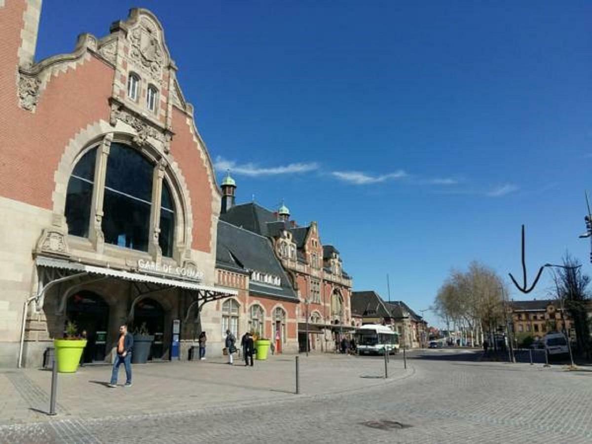 Apartmán Studio De Charme Au Pied De La Gare Colmar Exteriér fotografie